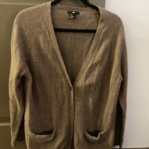 Wool cardigan